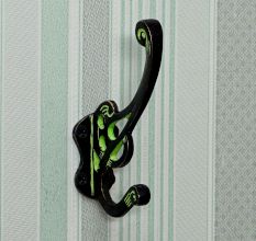 Antique Green Brass Nostalgic Hooks for Hanging